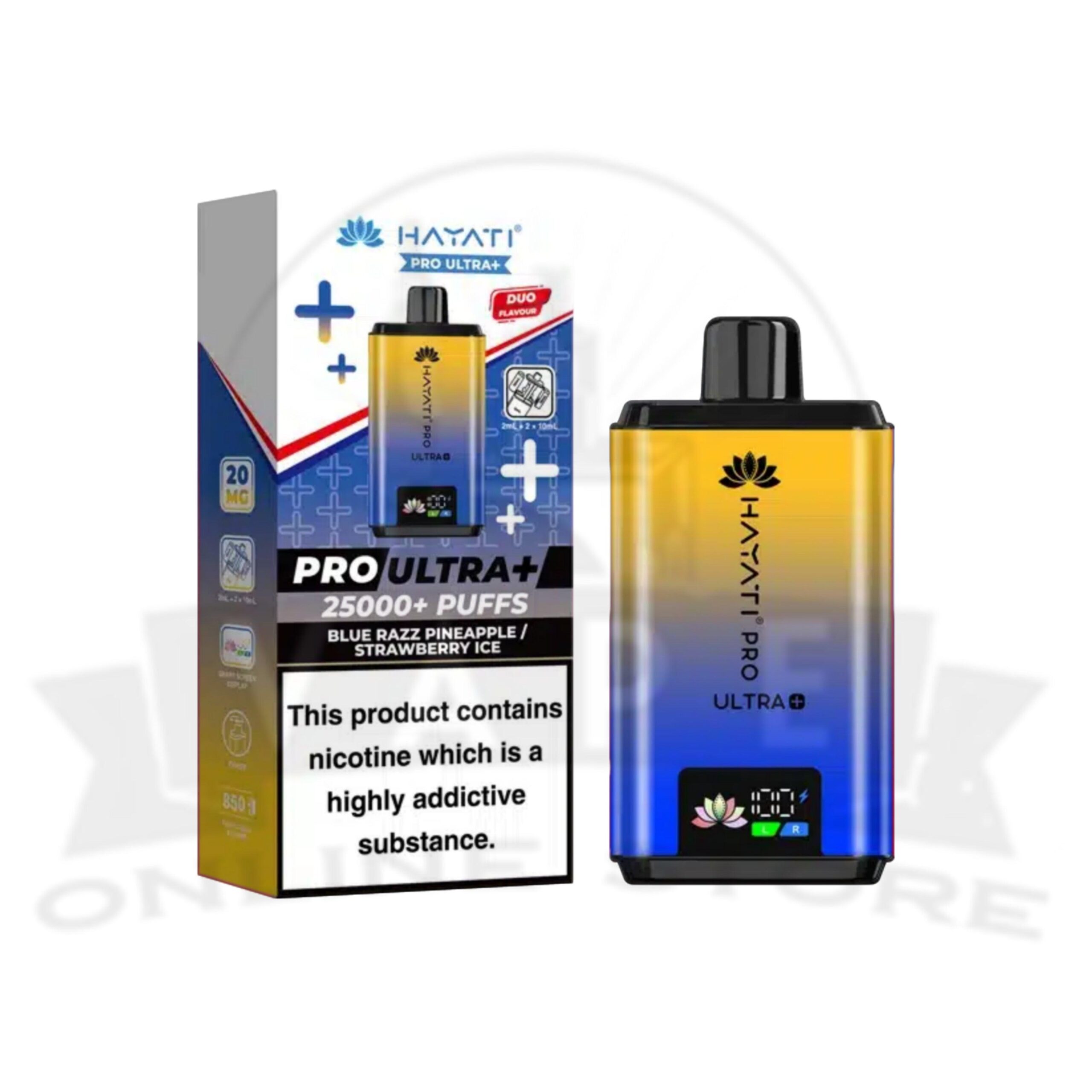 hayati pro ultra plus 25000 prefilled pod vape kit | instock
