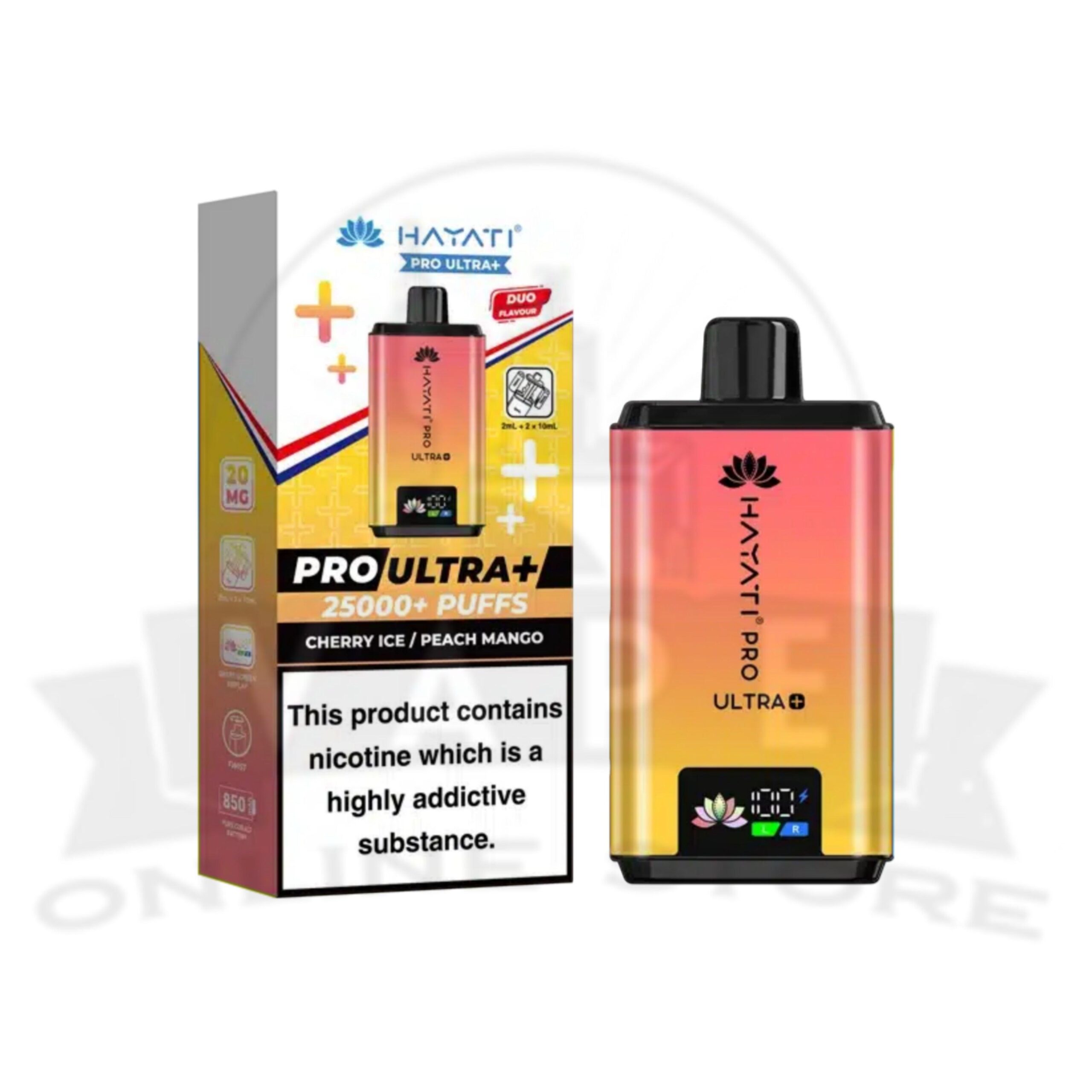 hayati pro ultra plus 25000 prefilled pod vape kit | instock